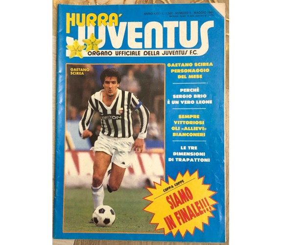 Hurrà Juventus n. 5/1984 di Aa.vv.,  1984,  Juventus F.c.