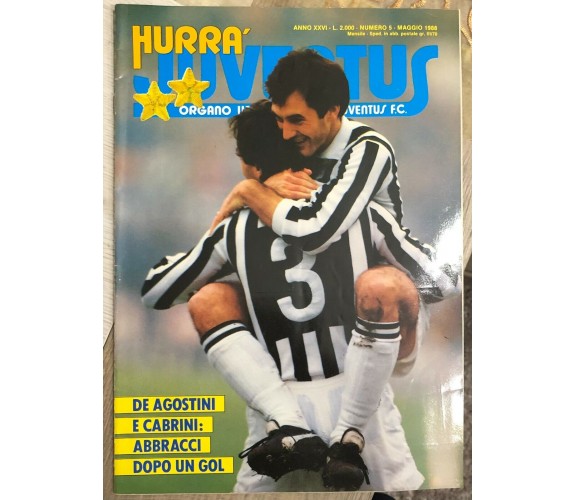 Hurrà Juventus n. 5/1988 di Aa.vv.,  1988,  Juventus F.c.