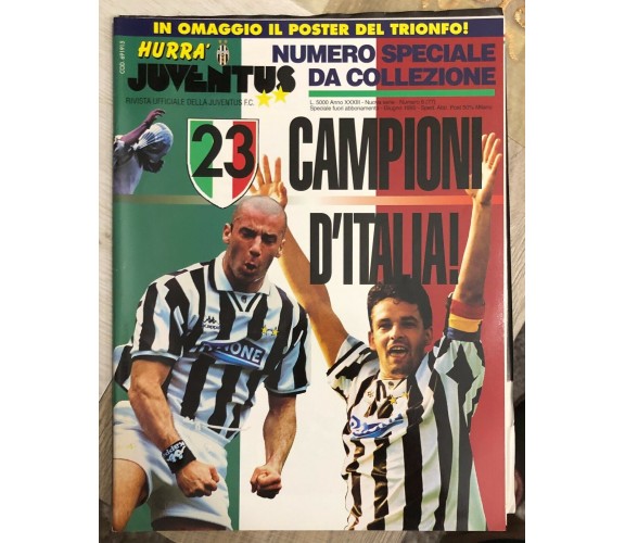 Hurrà Juventus n. 6/1995 di Aa.vv.,  1995,  Juventus F.c.