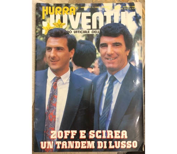 Hurrà Juventus n. 7-8/1988 di Aa.vv.,  1988,  Juventus F.c.