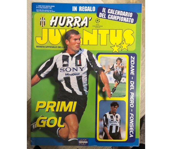 Hurrà Juventus n. 8/1997 di Aa.vv.,  1997,  Juventus F.c.