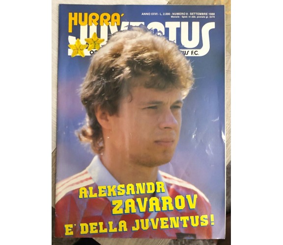 Hurrà Juventus n. 9/1988 di Aa.vv.,  1988,  Juventus F.c.