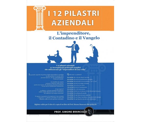 I 12 pilastri aziendali. L’imprenditore, il contadino e il Vangelo (Brancozzi)