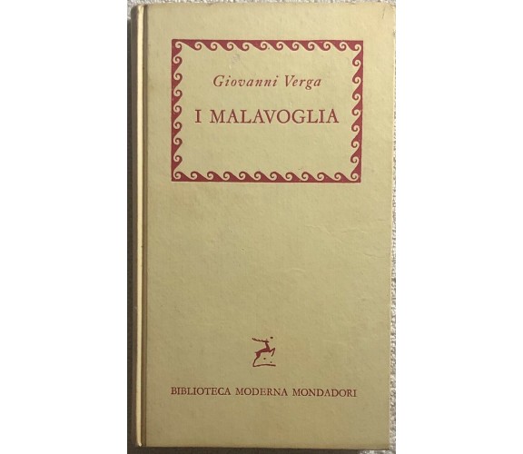 I Malavoglia di Giovanni Verga,  1959,  Mondadori