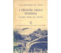 I PILASTRI DELLA POTENZA - G.M.BELTRAMINI - VALLARDI ED. 1956