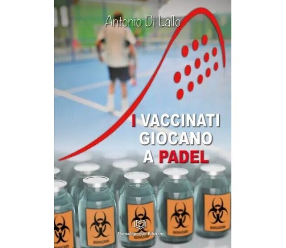 I Vaccinati Giocano a Padel di Antonio Di Lallo, 2023, Nonsolopoesie Edizioni