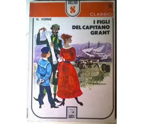 I figli del capitano Grant - Giulio Verne - Topobiblo, n.9 - AMZ, 1975 - L