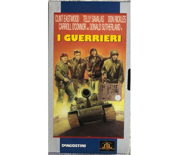 I guerrieri VHS di Brian G. Hutton,  1970,  Deagostini