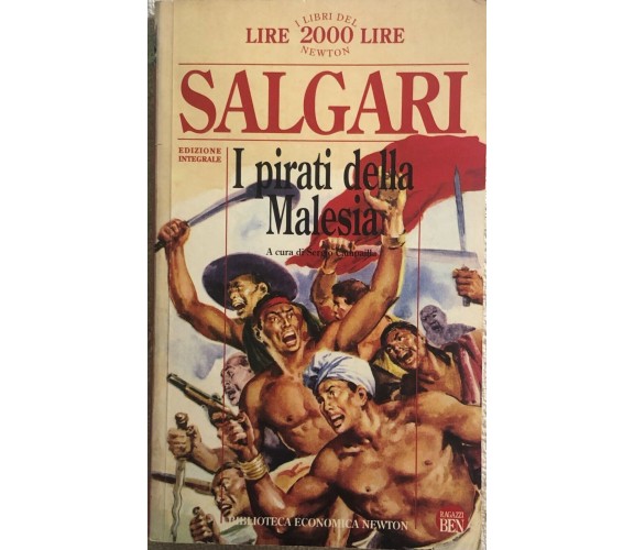 I pirati della Malesia di Emilio Salgari,  1976,  Newton Compton Editori