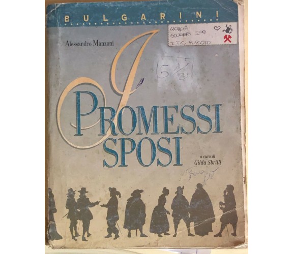 I promessi sposi di A. Manzoni, di Gilda Sbrilli, 1996, Bulgarini