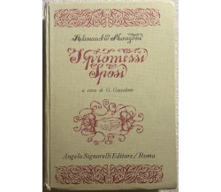 I promessi sposi di Alessandro Manzoni di G. Giacalone,  1985,  Angelo Signorell