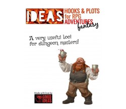 IDEAS! Hooks & Plots for RPG fantasy adventuresm, Good Ideas,  2021, Youcanprint