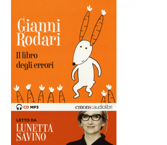 IL LIBRO DEGLI ERRORI di GIANNI RODARI - Emons, 2015