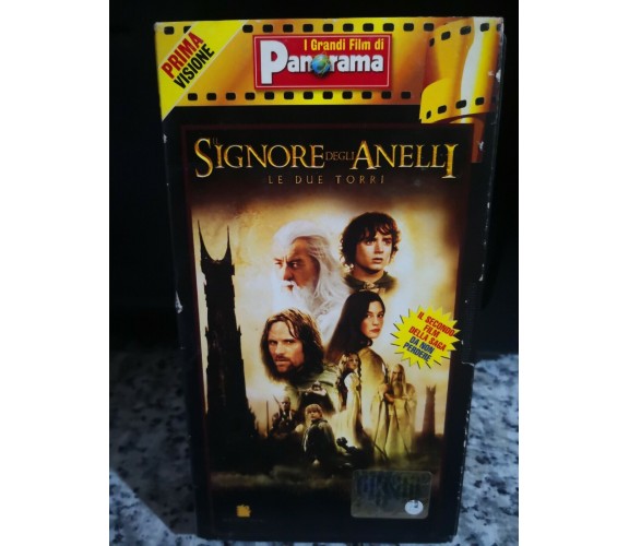 IL SIGNORE DEGLI ANELLI - LE DUE TORRI - vhs -2003 - Panorama -F