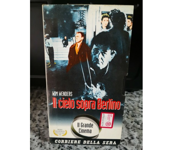 Il Cielo sopra Berlino - vhs - 1987 - corriere della sera -F