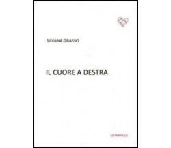 Il cuore a destra di Silvana Grasso,  2014,  Edizioni Le Farfalle