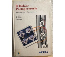 Il dolore postoperatorio di Nolli-albani-nicosia,  1996,  Astra