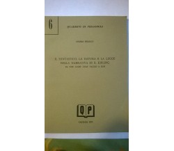 Il fantastico, la natura e la legge nella narrativa - R. Kipling - da The Light