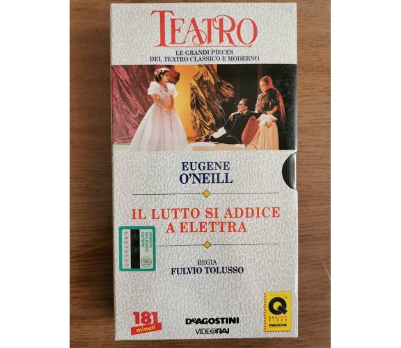 Il lutto si addice a Elettra - F. Tolusso - De Agostini - 1971 - VHS - AR