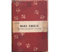 Il manifesto del Partito Comunista di Friedrich Engels, Karl Marx, 2017, Garz