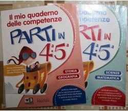 Il mio quaderno delle competenze Parti 4° 5° 2 vol di A.a.v.v,  2014,  Piccoli-F