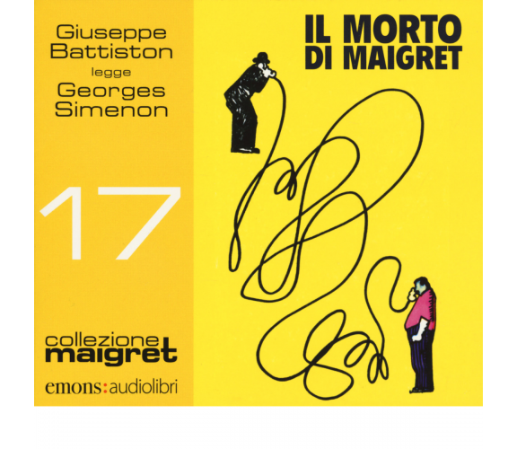 Il morto di Maigret letto da Giuseppe Battiston. Audiolibro di Simenon Georges