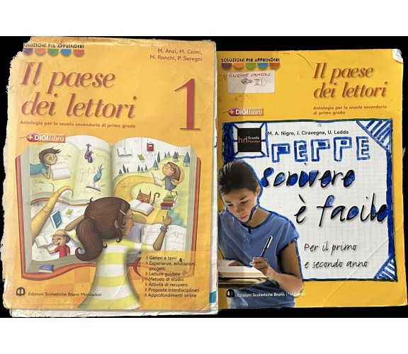  Il paese dei lettori. Con Scrivere è facile. Per la Scuola media di Aa.vv., 2