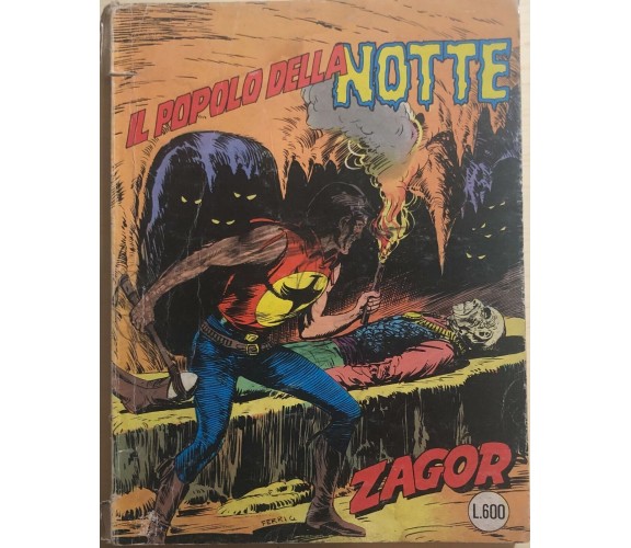 Il popolo della notte - Zagor di Aa.vv., 1981, Daim Press