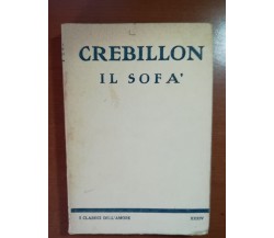 Il sofà - Crebillon - L'aristocratica - 1926 - M