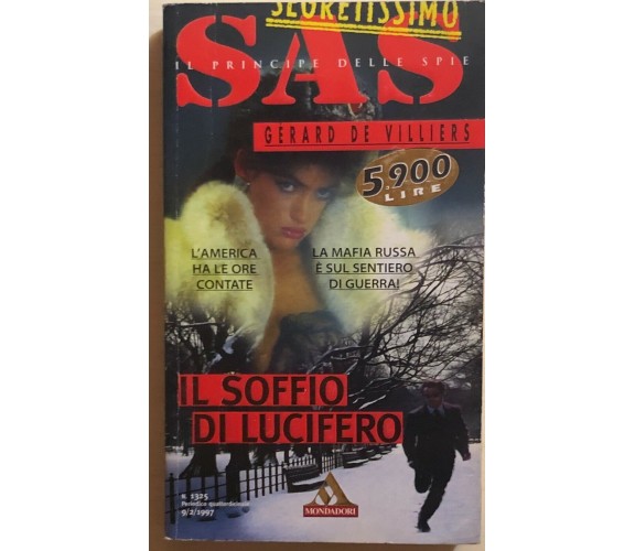 Il soffio di Lucifero di Gerard De Villiers, 1997, Mondadori