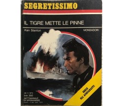 Il tigre mette le pinne di Ken Stanton,  1973,  Mondadori