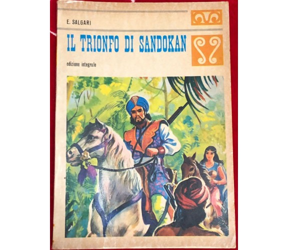 Il trionfo di Sandokan di Emilio Salgari,  1973,  Malipiero Spa Editore