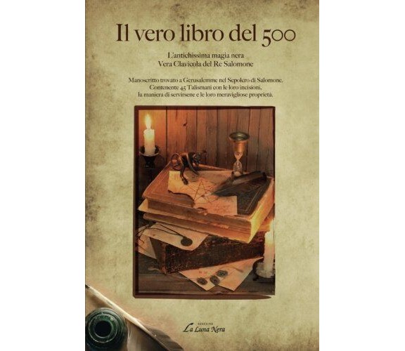 Il vero libro del 500 - Arturo Reghini  - Brancato, 2014