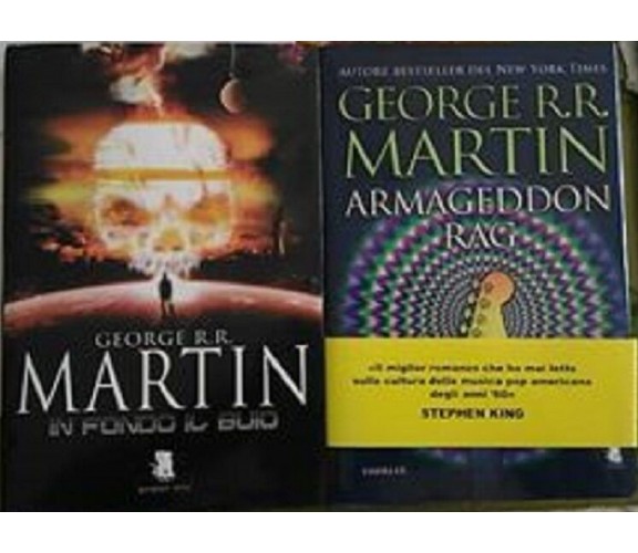 In fondo al buio - Armageddon Rag - George R.R. Martin,  2012 - 2013,  Gargoyle