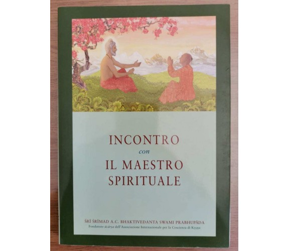 Incontro con il maestro spirituale - Sri Srimad A. C.-The Bhaktivedanta-2013-AR