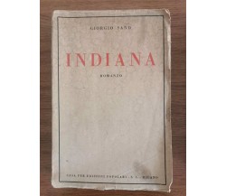 Indiana - G. Sand - Casa per edizioni popolari - 1938 - AR