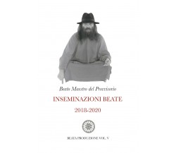 Inseminazioni beate 2018-2020 Vol. V di Beato Maestro Del Provvisorio,  2021,  Y