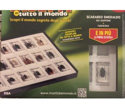 Insetti da tutto il mondo n. 3 - Scarabeo smeraldo del Giappone+Fascicolo+Prima 