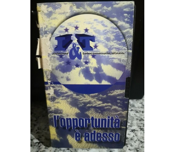  L' opportunità è adesso - vhs -1985 -Internet e telecommunications -F