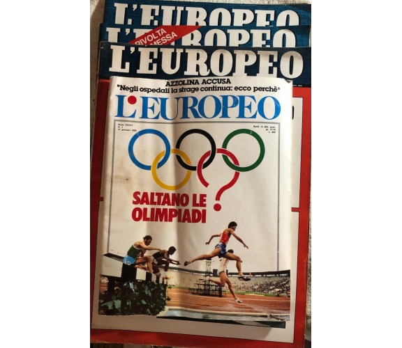 L’Europeo 12 numeri di Aa.vv.,  Rizzoli