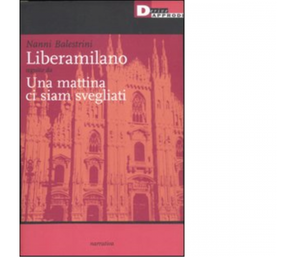 LIBERAMILANO. UNA MATTINA CI SIAM SVEGLIATI di NANNI BALESTRINI - DeriveApprodi