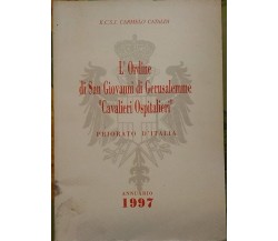 L’Ordine di San Giovanni di Gerusalemme Cavalieri Ospitalieri Priorato d’Italia