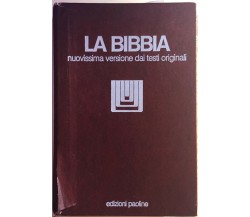 La Bibbia, 1987, Edizioni Paoline