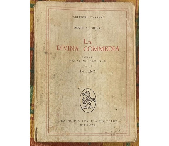 La Divina Commedia Vol. I - Inferno di Dante Alighieri, 1968, La Nuova Itali