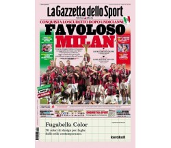 La Gazzetta Dello Sport-23 Maggio 2022-FAVOLOSO MILAN-Milan campione d'Italia