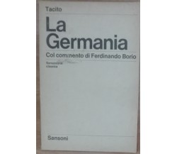 La Germania - Tacito - Sansoni,1967 - A