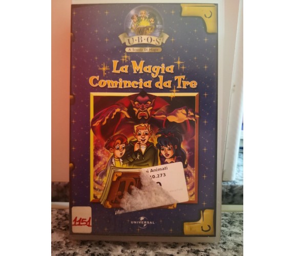 La Magia comincia da tre - vhs - 2002 - Univideo -F