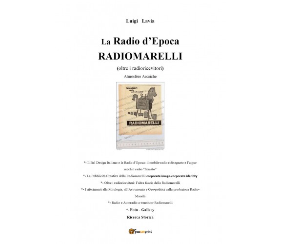 La Radio d’Epoca - Radiomarelli - Atmosfere Arcaiche