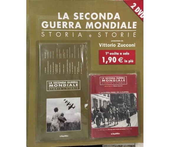 La Repubblica-LA SECONDA GUERRA MONDIALE STORIA E STORIE-1*vol+Raccoglitore