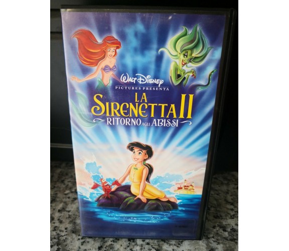 La Sirenetta II - vhs - 2000 - Walt Disney -F